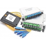 Сплітери (PLC Splitters) корпусні LGX, DIN та ABS (18)