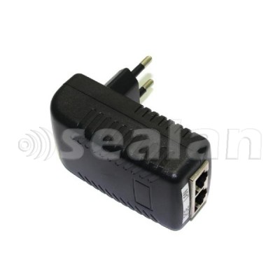 ПОЕ блок живлення (POE адаптер) 12В 12Вт (1А), 100мб, пластиковий корпус, TwinRate ПОЕ блок живлення (POE адаптер) 12В 12Вт (1А), 100мб, пластиковий корпус, TwinRate