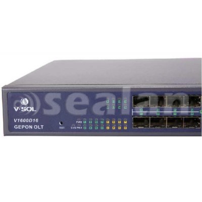 Концентратор OLT EPON 16port V1600D16 із двома БЖ V-SOL