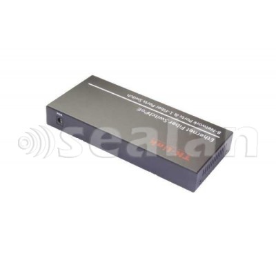 ПОЕ комутатор світч 8 POE x100Mb(100метрів)+1 SC.WDMx100Mb(Fiber)1310 TK-Link ПОЕ комутатор світч 8 POE x100Mb(100метрів)+1 SC.WDMx100Mb(Fiber)1310 TK-Link