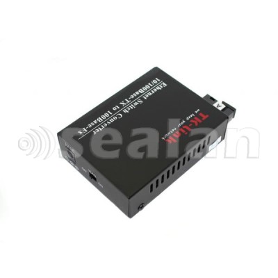 Медіаконвертер світч комутатор 2 портовий 1SC.WDM 100mb+2RJ45 100mb 1310 TK-link