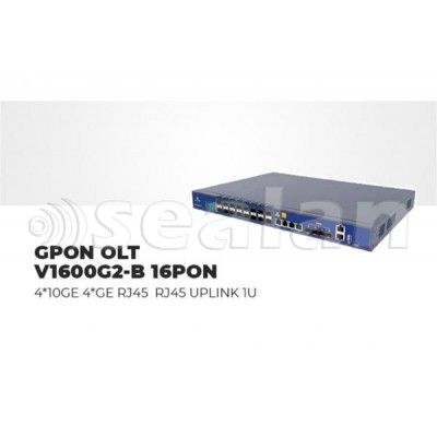 Концентратор OLT GPON 16port V1600G2-B із двома БЖ V-SOL