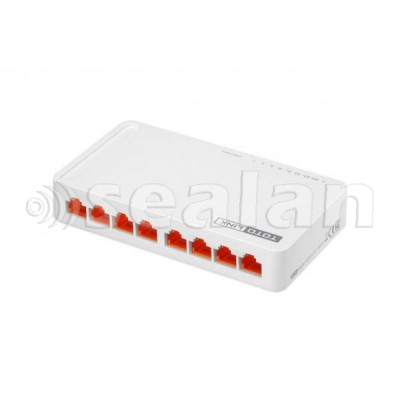 Комутатор світч Totolink S808G, некерований. 8port 10/100/1000 Мбіт/с