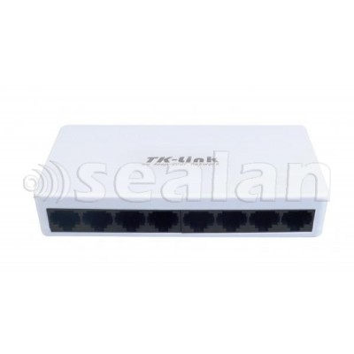 Комутатор світч TK-link S808, некерований. 8port 10/100 Мбіт/с