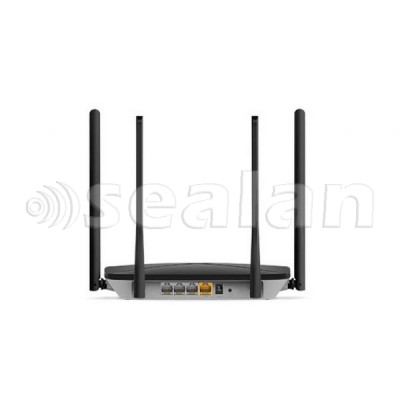 Маршрутизатор роутер Mercusys AC12G Wi-Fi 2.4+5ГГц 300Мбіт LAN 3х10/100/1000 Мб/с WAN 1x 10/100/1000Мб/с