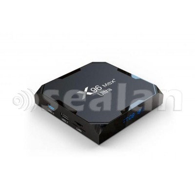 Смарт приставка X96max+ ULTRA Smart TV Box (S905X4, 4/32G, Android 11)