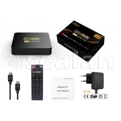 Смарт приставка G96 mini Smart TV Box (RK3228A, 16/256G, Android 12)