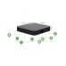 Смарт приставка Tanix W2 Smart TV Box (S905W2, 4/32G, Android 11)