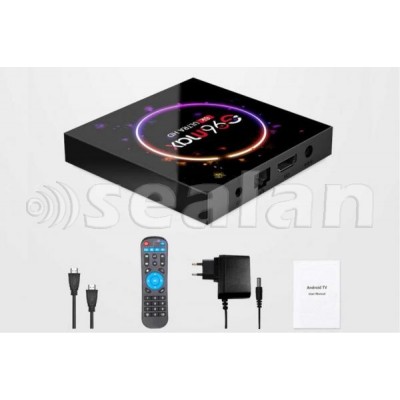 Смарт приставка G96 max -6K- Smart TV Box (Alwinner H616, 4/64G, Android 10)