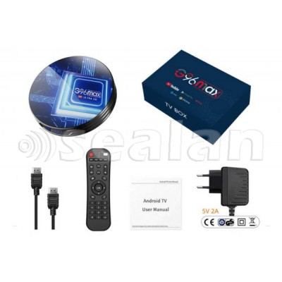 Смарт приставка G96 max -8K- мікросхема Smart TV Box (S905X4, 4/64G, Android 11)