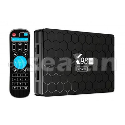Смарт приставка X98H PRO Smart TV Box (Alwinner H618, 4/32G, Android 12)