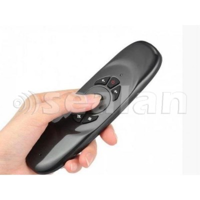 Уцінка Пульт-аеромиш з клавіатурою Air mouse HQ C120 (гіроскоп, АНГЛ.кл)