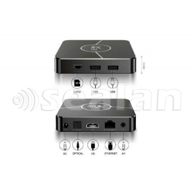 Смарт приставка X98plus Smart TV Box (S905W2, 4/64G, Android 11)