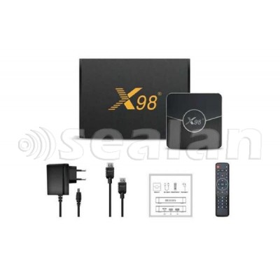 Смарт приставка X98plus Smart TV Box (S905W2, 4/64G, Android 11)