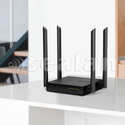 Маршрутизатор роутер TP-Link Archer C64, Wi-Fi 2.4+5 ГГц, 1167 Мбіт LAN 4х1000 Мб/с, WAN 1000 Мб/с