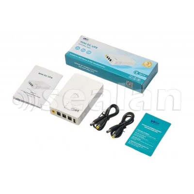 Безперебійник повербанк WGP miniUPS ДБЖ 13500mAh 27Вт 5-9-12в для роутера, ONU, смартфона