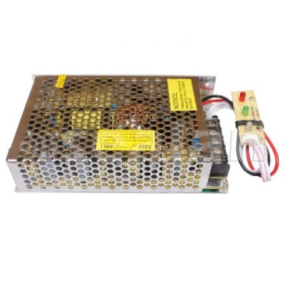 Блок живлення з ДБЖ (UPS) 13,8В (8А) TwinRate, металевий корпус (перфорований)