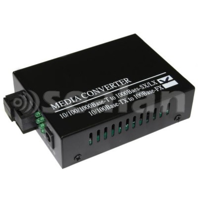 Медіаконвертер світч комутатор 4 портовий 1SC.WDM 1Gb+4RJ45 100/1000mb 1310 TK-link