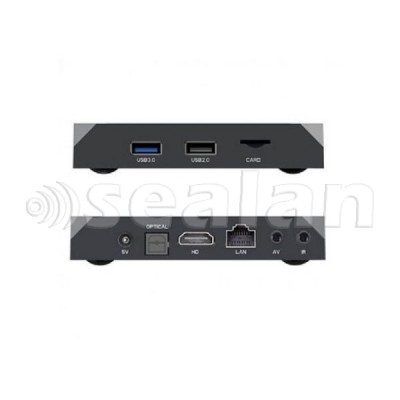 Смарт приставка X96 MAX+ Smart TV Box (S905X3, 4/32G, Android 9.0)