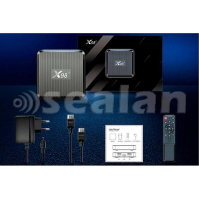 Смарт приставка X98Q Smart TV Box (S905W2, 2/16G, Android 11)