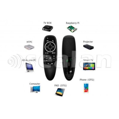 Пульт-аеромиш Air mouse G10S Pro (підсвічування, гіроскоп, голос.упр)