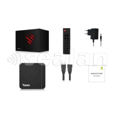 Смарт приставка Tanix W2 Smart TV Box (S905W2, 4/64G, Android 11)