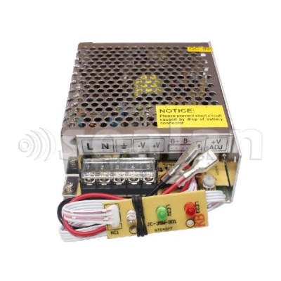 Блок живлення з ДБЖ (UPS) 13,8В (4А) TwinRate, металевий корпус (перфорований)