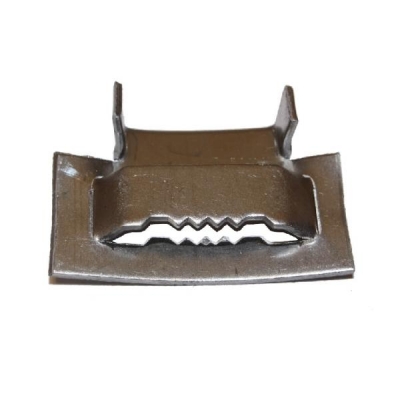 Скріпа СК-20Н (кліпса нерж.сталь для стрічки 20мм) упаковка 100шт