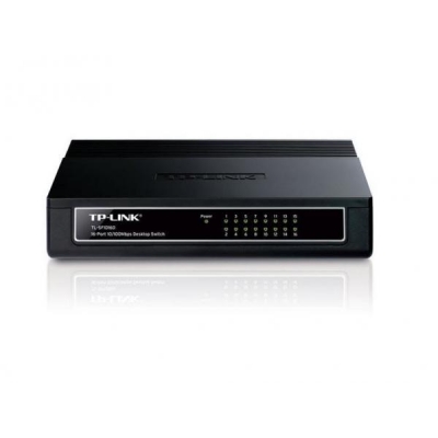 Комутатор світч TP-LINK TL-SF1016D, некерований. 16 ports 10/100 Мбіт/с