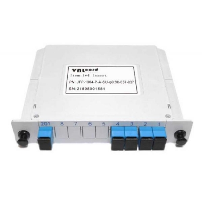 Дільник оптичний корпусний 1x4 SC/UPC (DIN LGX) сплітер (Splitter PLC) ValCord