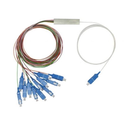 Дільник оптичний SC/UPC 1x12, 0.9мм, сплітер (Splitter PLC) волокно G657A ValCord