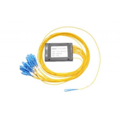 Дільник оптичний корпус ABS 1x16 SC/UPC сплітер (Splitter PLC) ValCord