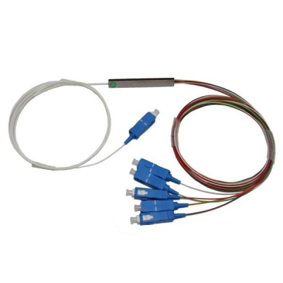 Дільник оптичний SC/UPC 1x5, 0.9мм, сплітер (Splitter PLC) волокно G657A ValCord