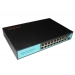 ПОЕ комутатор світч 16 POE x100Mb(250метрів)+2 UTPx1Gb+1 SFPx1Gb TK-Link