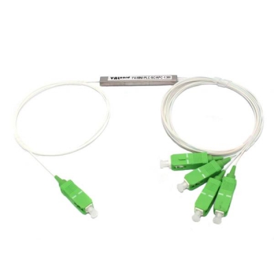 Дільник оптичний SC/APC 1x4, 0.9мм, сплітер (Splitter PLC) волокно G657A ValCord