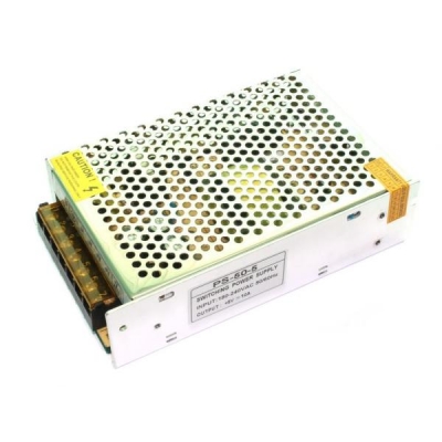 Блок живлення 5В 50Вт (10А) TwinRate, металевий корпус (перфорований)