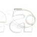 Дільник оптичний 1x16, 0.9мм, без конекторів, сплітер (Splitter PLC) волокно G657A ValCord