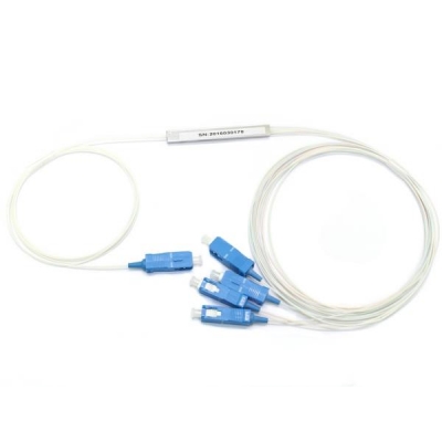 Дільник оптичний SC/UPC 1x4, 0.9мм, сплітер (Splitter PLC) волокно G657A ValCord