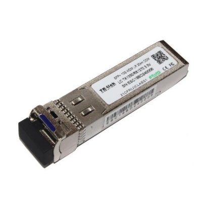 Модуль SFP+ 10G, 20км, WDM, LC, 1330нм, DDМ, TK-link Модуль SFP+ 10G, 20км, WDM, LC, 1330нм, DDМ, TK-link