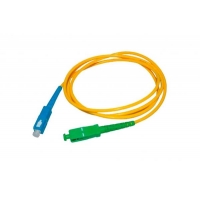 Патчкорд оптичний гібрид SC/APC-SC/UPC 3мм SM 0.5м G657A ValCord