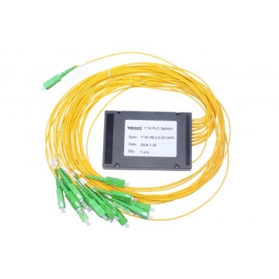 Дільник оптичний корпус ABS 1x16 SC/APC сплітер (Splitter PLC) ValCord