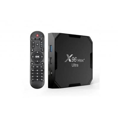 Смарт приставка X96max+ ULTRA Smart TV Box (S905X4, 4/32G, Android 11)