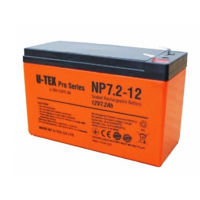 Акумулятор 12v 7.2Ah Pro U-tex