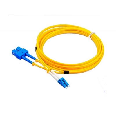 Патчкорд оптичний гібрид LC/UPC-SC/UPC 3мм duplex 3м G657A ValCord