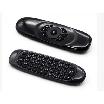 Уцінка Пульт-аеромиш з клавіатурою Air mouse HQ C120 (гіроскоп, АНГЛ.кл)