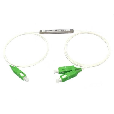 Дільник оптичний SC/APC 1x2, 0.9мм, сплітер (Splitter PLC) волокно G657A ValCord