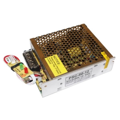 Блок живлення з ДБЖ (UPS) 13,8В (4А) TwinRate, металевий корпус (перфорований)