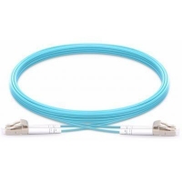 Патчкорд оптичний мультимодовий LC/UPC-LC/UPC 3 мм 3м duplex (G50/125-OM3) ValCord