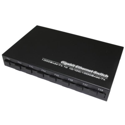 Медіаконвертер світч комутатор 8 портовий 8SC.WDM (8A)1Gb + 2RJ45 10/100/1000mb TK-link