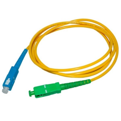 Патчкорд оптичний гібрид SC/APC-SC/UPC 3мм SM 1м G657A ValCord